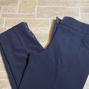 Nine Eight 10 Blue Dressy Capri NWT